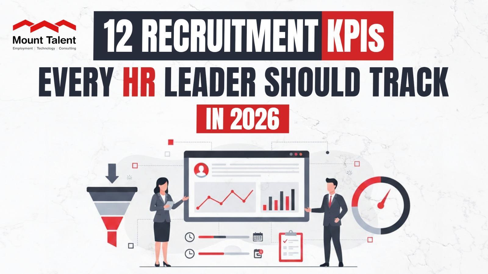 12 Recruitment KPIs Every HR Leader Should Track in 2026