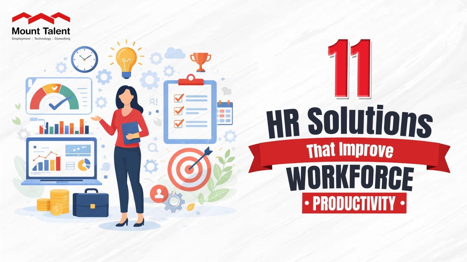 11 HR Solutions That Improve Workforce Productivity